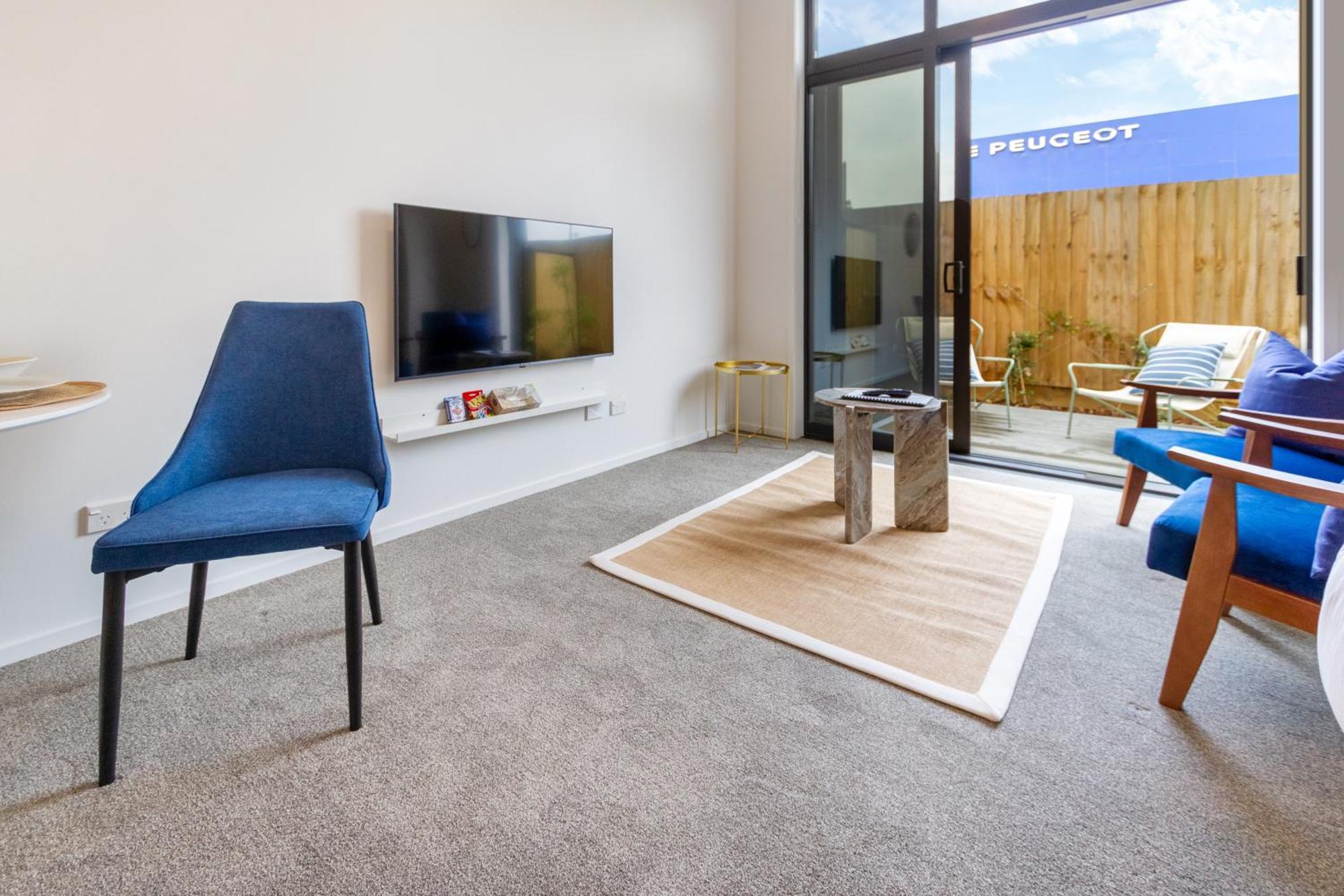 Central Christchurch Santorini Style 1Br Studio Luaran gambar