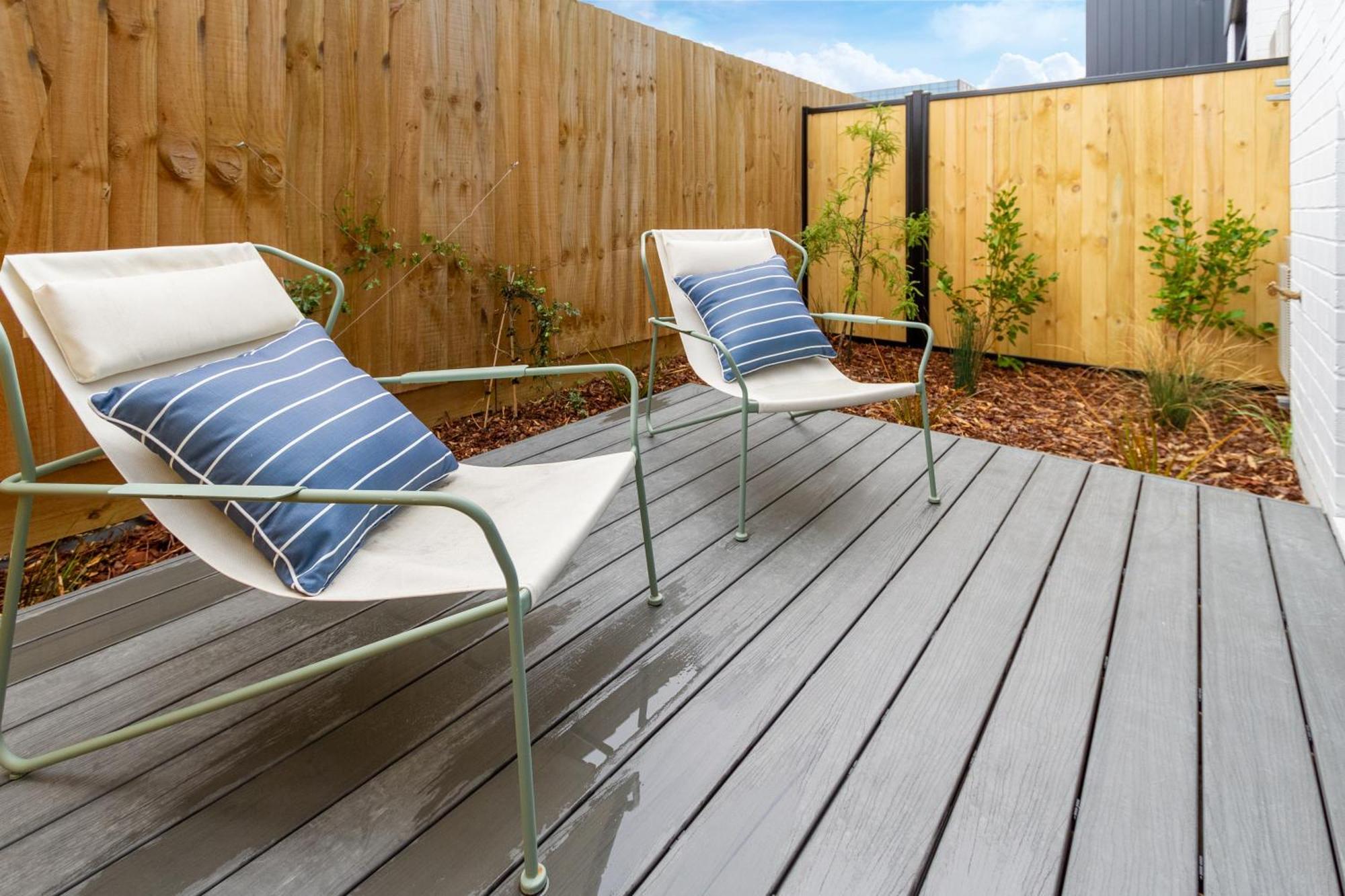 Central Christchurch Santorini Style 1Br Studio Luaran gambar